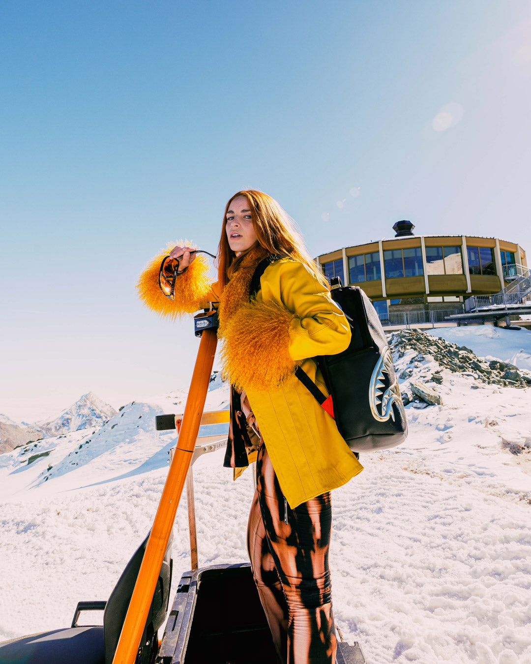 GOLDHEART SHARK DRIP BACKPACK