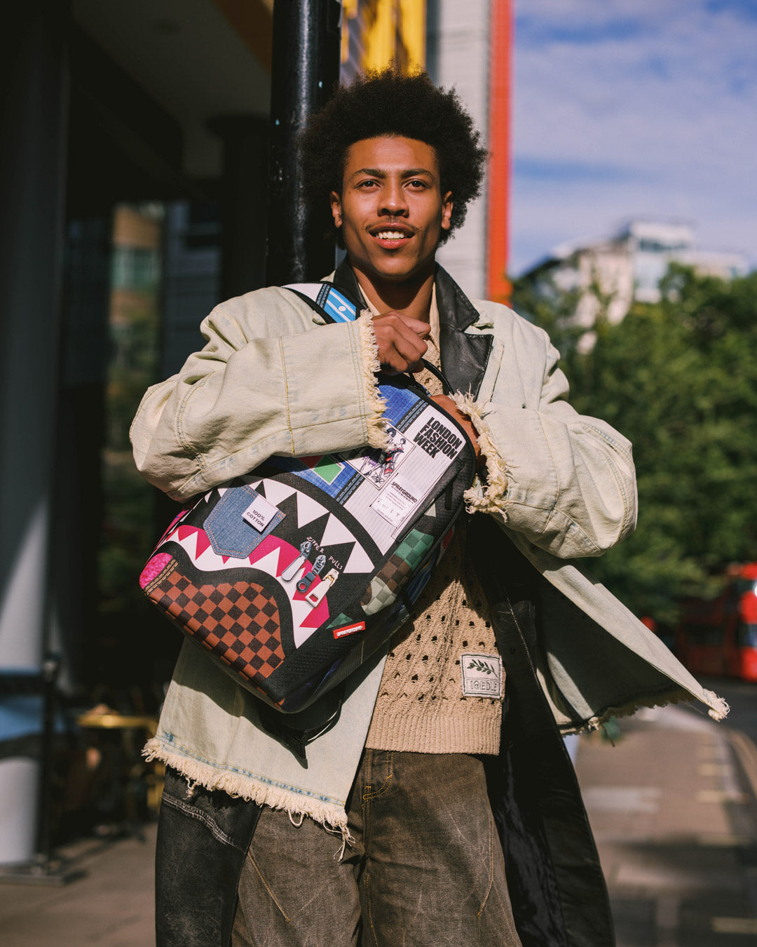 LONDON FASHION WEEK CONCEPT CREATIONS BACKPACK