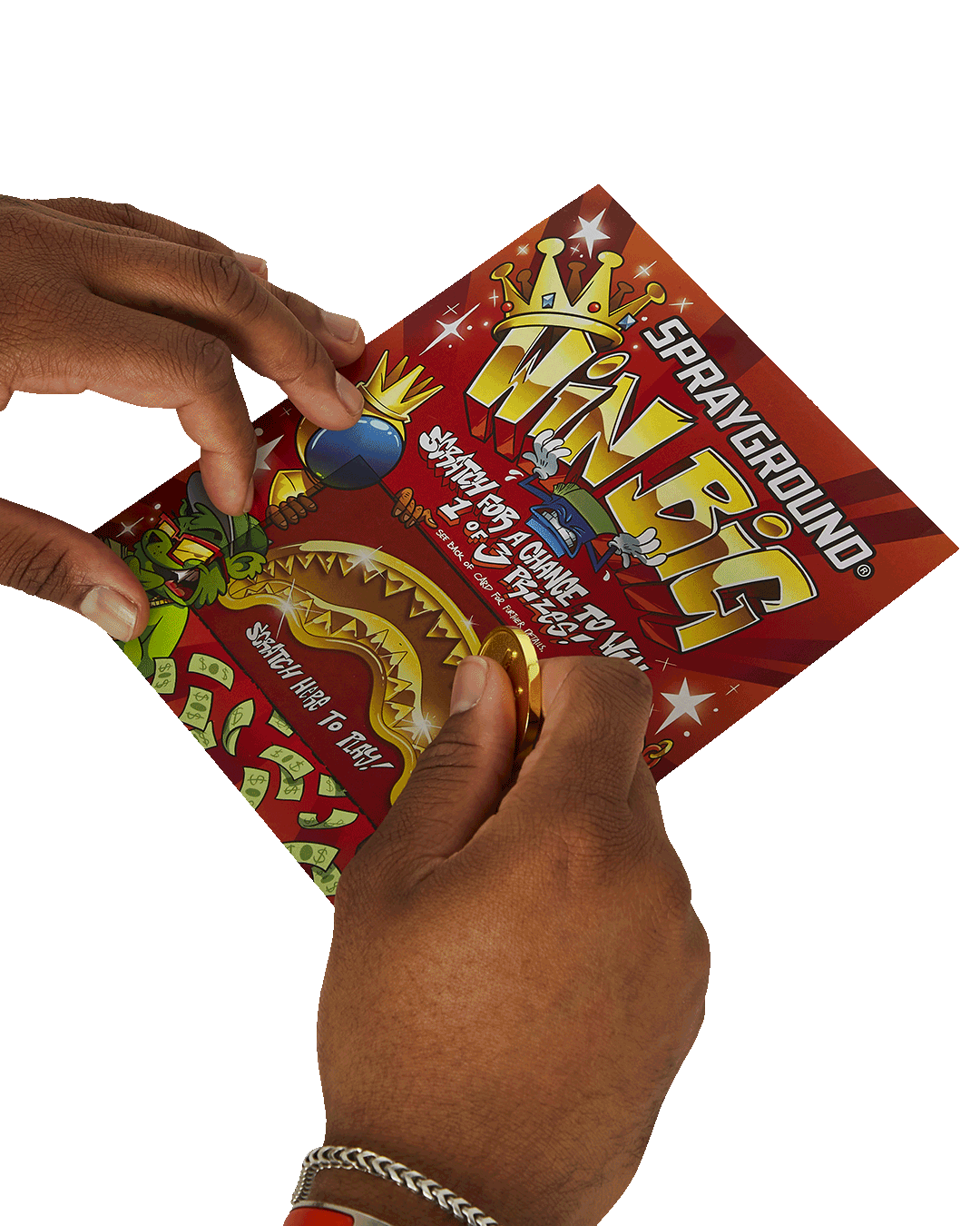 BIG MONEY BIG MONEY BACKPACK (COMES WITH SCRATCH OFF PLAYING CARD)